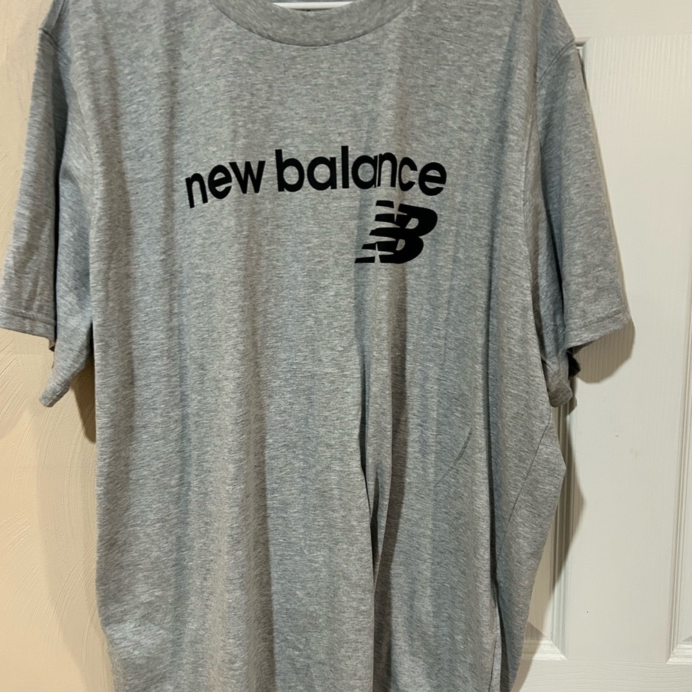 New Balance Heather Gray Tee